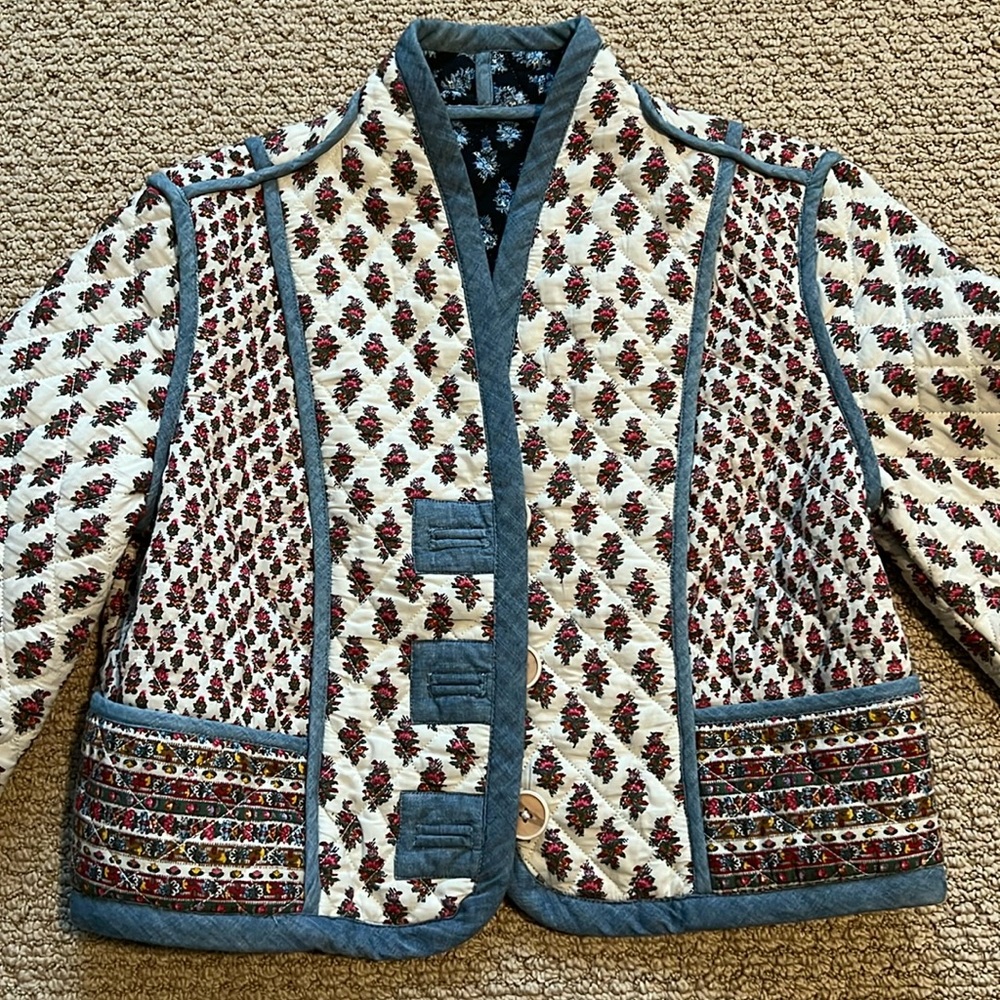Veronica Beard - iconic reversible quilted jacket